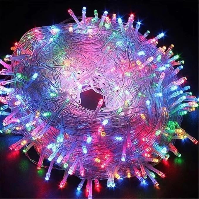 Luces solares de Navidad para exteriores, 200 unidades de luces LED solares Impermeable luces de alambre de cobre para la fiesta de Navidad Halloween, patio trasero y jardín (de color 22 m)